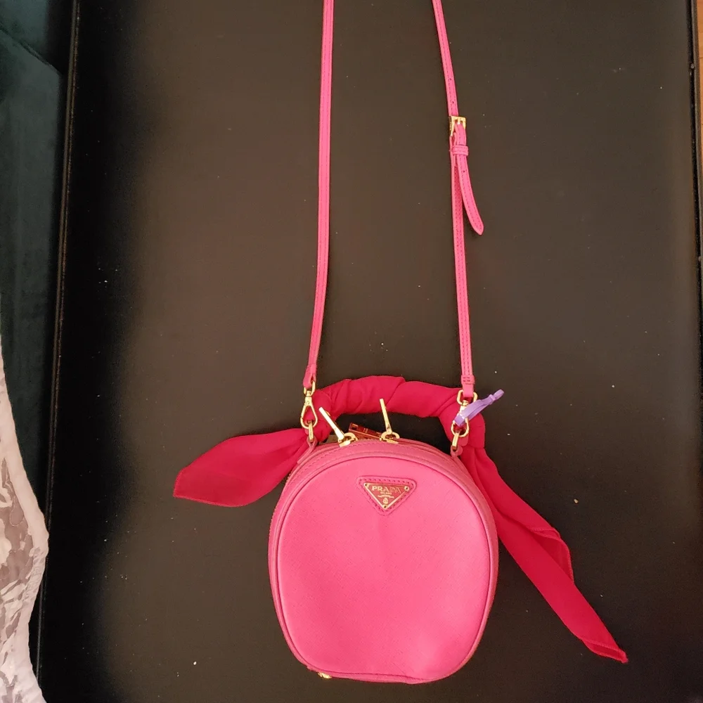 Mini inspired leather pouch bag - handle wrap included with Free Twilly - Picture 8 of 8